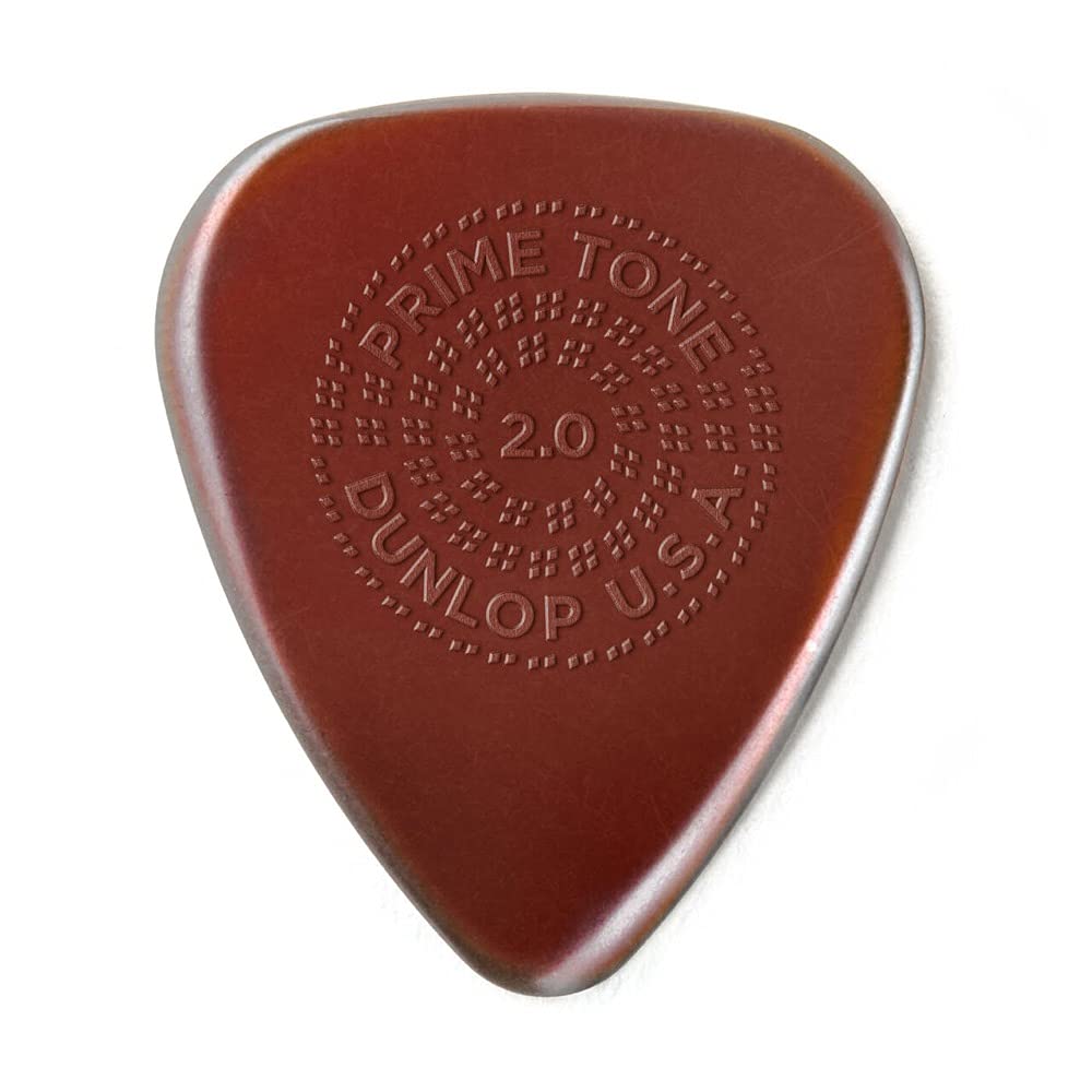 Jim Dunlop 510P2.0 Grip Guitar Picks, 2.0 mm