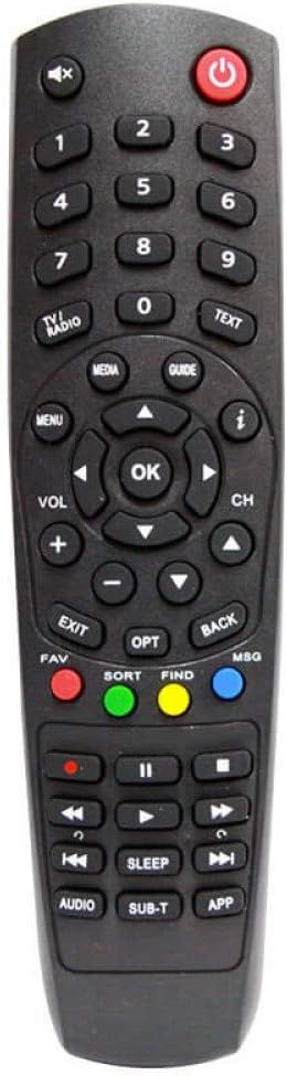 roua.eu - Remote control compatible Digi TV HD satellite receiver Kaon NA1000HD NA1170HD NA1400HD, Black - Image 3