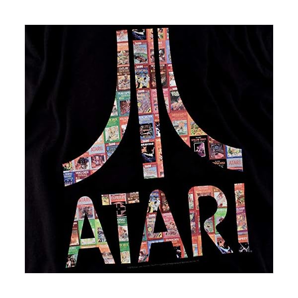 Popfunk Classic Atari Logo Retro Video Games Logo T Shirt & Stickers - Image 6
