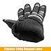 RIGWARL Winter Warm Gloves Touchscreen for Men,Cold Weather Gloves men Waterproof Gloves for Snorkeling, Kayaking, Spearfishing, Sailing, Scuba Diving, Rafting (Yellow, S)