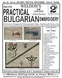 Weldon's 2D #92 c.1892 - Practical Bulgarian Embroidery (Weldon's Practical Needlework) by 