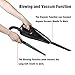 Car Vacuum Cleaner,Wietus 12V,Power:85W,3.2KPA Suction, Wet/Dry Handheld Auto Car Vacuum Cleaner,Blow Cleaner and Vacuum Cleaner Function,13.2FT(4M) cord,5-in-1 Mouths With Bag