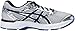 ASICS Men's Gel-Excite 4 Running Shoe, Silver/Black/Imperial, 11 M US