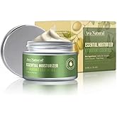 Spring Nahal Daily Face Moisturizer with Jojoba, Avocado & Almond Oils - Natural Lightweight Cream with Vitamins A & E - 50ml / 1.7 fl oz