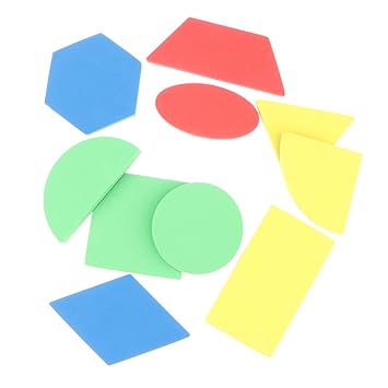 B Blesiya 10 Piezas Juguete de Geometría de Imán Etiqueta de ...