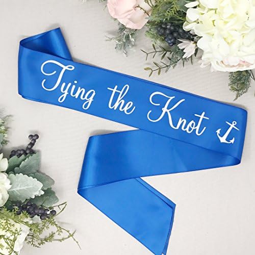 Nautical Bachelorette Sash - Tying The Knot