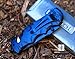 Knives Remembered Personalized Rescue Tactical Pocket Knife - Wedding Groomsmen Gift - Custom Engraved and Monogrammed for Free (Black)