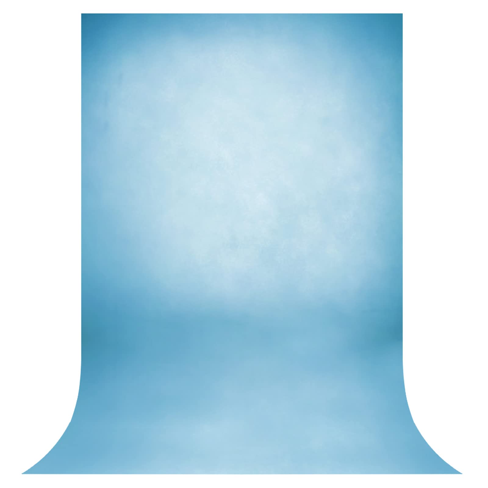 Allenjoy 5x7ft Old Master Fabric Blue White Photography Backdrop Retro Abstract Background for Professional Portrait Photoshoot Photo Booth Studio Props