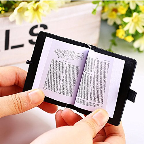 RAYNAG Set of 6 Holy Bible Keychain Mini Book Key Ring Religious Gift - Thumbnail 7