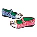 Hot Chocolate Design Chocolaticas Lady Poker Women's Mary Jane Flat Multicoloured HCD 39
