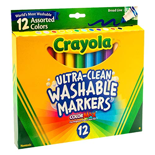 4 Crayola+12+Ultra+Clean+Washable+Markers