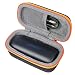 co2crea Hard Travel Case for Bose SoundSport Free Truly Wireless Sport Headphones (Black Case + Oranger Zipper)