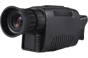 doorslay Digital Night Vision Goggles, 7 Level Digital Night Vision Monocular for Dark, with 5X Digital Zoom, 3000 mAh, Save 24MP Photos, 1080P Videos, Monocular for Adult Hunting, Camping, Traveling
