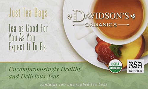 Davidson's Organics, Sun, Moon and Stars, 100-count Unwrapped Tea BagsUSDA Organic