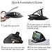 i.Trek Universal Nonslip Beanbag Friction Dash Mount for iPhone Android Smartphones Garmin Nuvi TomTom Via GO Start XXL XL Magellan Roadmate GPS (Fit all 3.5