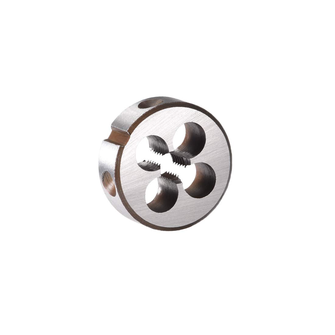 sourcing map M5 x 0.8 Metric Round Die, Machine Thread Left Hand Threading Die, Alloy Steel Screw Thread Cutting Die