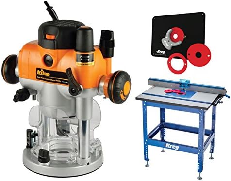Kreg PRS1045 Router Table, Triton TRA001 W/3-1/4hp Plunge Router &amp; Insert Plate