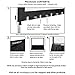 Visual Apex Projector Screen with Stand Black Screen Skirt Drape Kit (EL) 60