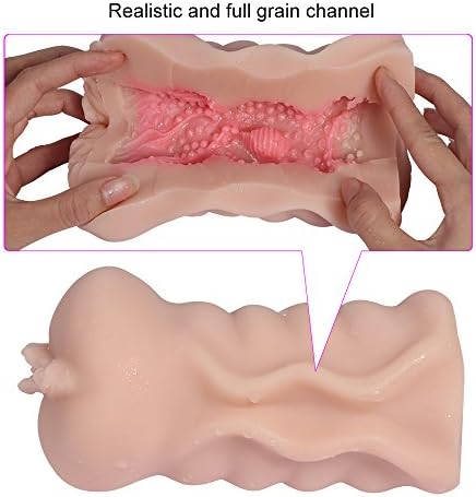 Pocket Pussy 3D Realistic Male Vagina Masturba-tor Stroker for Men Toy Cup