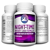 Night-Time Weight Loss Pills / Nighttime Fat Burner Supplement 60 capsules(2 month supply)