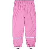 Alla Sim Kids Waterproof Rain Pant Outdoor Lightweight Cozy Rainwear