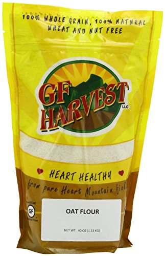 Gf harvest gluten free oat flour, 40 ounce (pack of 6)
