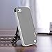 LoHi iPhone 5s/5/Se Case, [Extra Front Raised Lip] Hybrid Impact 3 Color Shockproof Rugged Soft TPU Hard PC Bumper Cover - Grey
