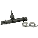 Ozone Venturi Injector for Cold Plunge Ice Bath Spa, 3/4" Barbed 1/4" Port | 3/4in Barb In/Out, 1/4in Ozone Port, Auto Shutoff Safety, 60 Max PSI, -10&deg;F to 130&deg;F, Polypropylene