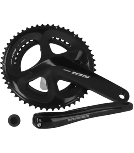 Shimano, FC-R7100, Crankset, Speed: 12, Spindle: 24mm, BCD: 110