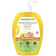 Mamaearth Vitamin C SPF 30 Sunscreen Body Lotion | Helps Prevent Tanning & Adds Glow to Skin | Lightewieght & Non-Greasy | Suits All Skin Types | 10.14 Fl Oz/300ml