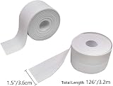 SNAIL GARDEN SnailGarden 2 Roll White Caulk Strip 3.2m 3.8cm Tool Set view 3