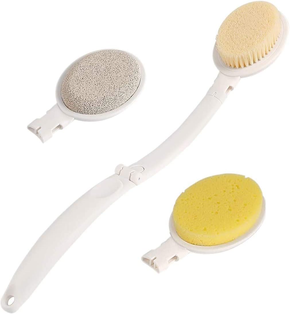 scrubber posteriore per spugna doccia