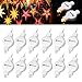 12 Pack Warm White Mini LED Lights for Paper Lanterns, YUNLIGHTS Waterproof Battery Operated Lantern Lights for Paper Star Lantern Balloons Easter Eggs Party Decoration