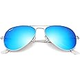 Pro Acme Classic Aviator Sunglasses for Women & Men Metal Frame UV400 Driver Sunglasses