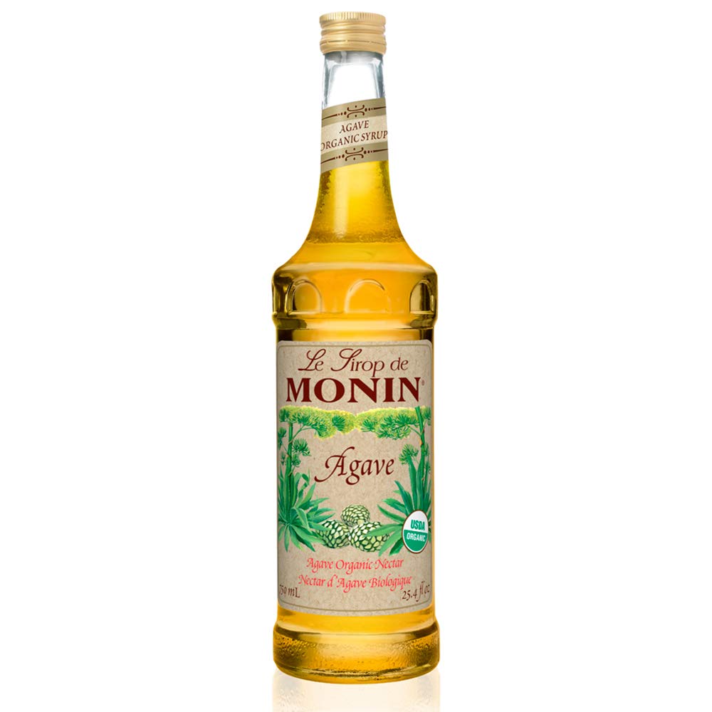 Monin Organic Agave Syrup, Sweet and Full Flavor, Great for Any