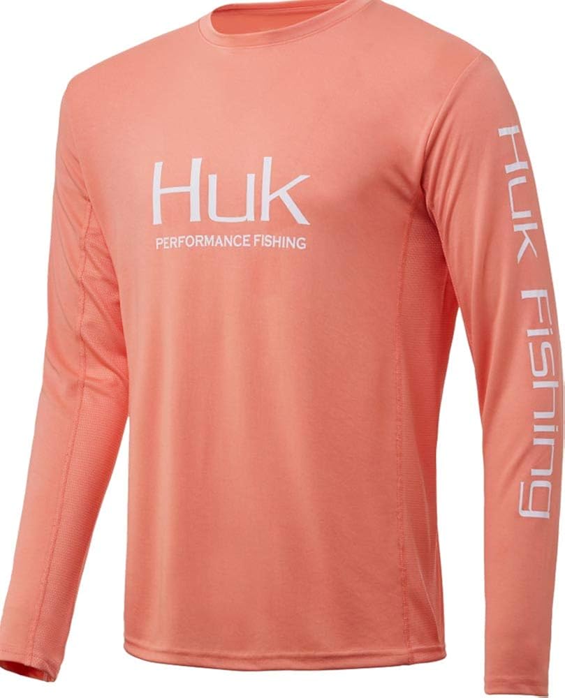 Icon X Long Sleeve Shirt | Long-Sleeve Performance Shirt with UPF 30+ Sun Protection: Clothing