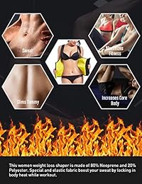 Chaleco de neopreno con cintura ajustable, para entrenar la cintura alta, para sauna