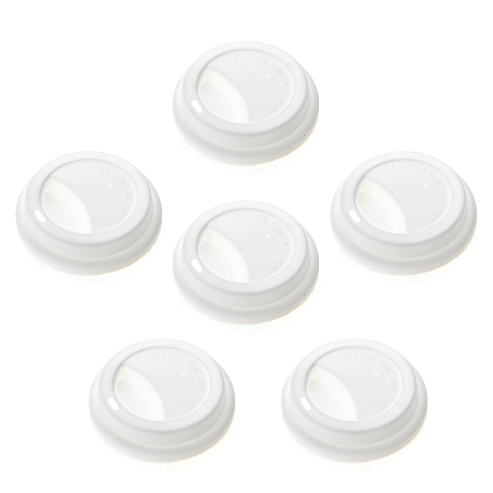 Aspire 6 PCS Silicone Drinking Lid Cup Lids, Reusable