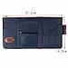 AUDEW Multi-function Car Visor Organizer Pouch, Card Storage Holder, Sun Shade Pouch Bag, CD Storage for Auto Vehicle Truck Navy