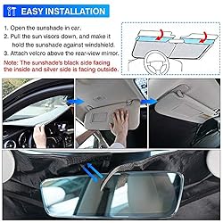 KUST Custom Fit Windshield Sun Shade for Mazda 3