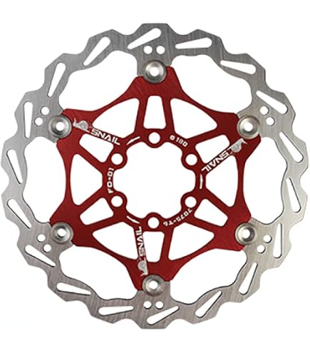 Route Rotor Frein Disque Vélo DYISLAND - 160mm - 6 Boulons