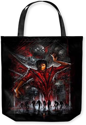 DiaNoche Designs Tote Shoulder Bags by Alex Ruiz - The Thriller Michael Jackson