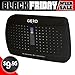 Black Mini Dehumidifier by GERO Rechargeable Renewable Small Moisture Eliminator JR for Bathroom Bedroom Laundry Room Kitchen Cabinet Gun Safe Pantry and More! Prevent Mold Mildew & Musty Odors-Single