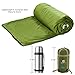 ECOOPRO Warm Weather Sleeping Bag - Portable, Waterproof, Compact Lightweight, Comfort with Compression Sack - Great for Outdoor Camping, Backpacking & Hiking-83 L x 30