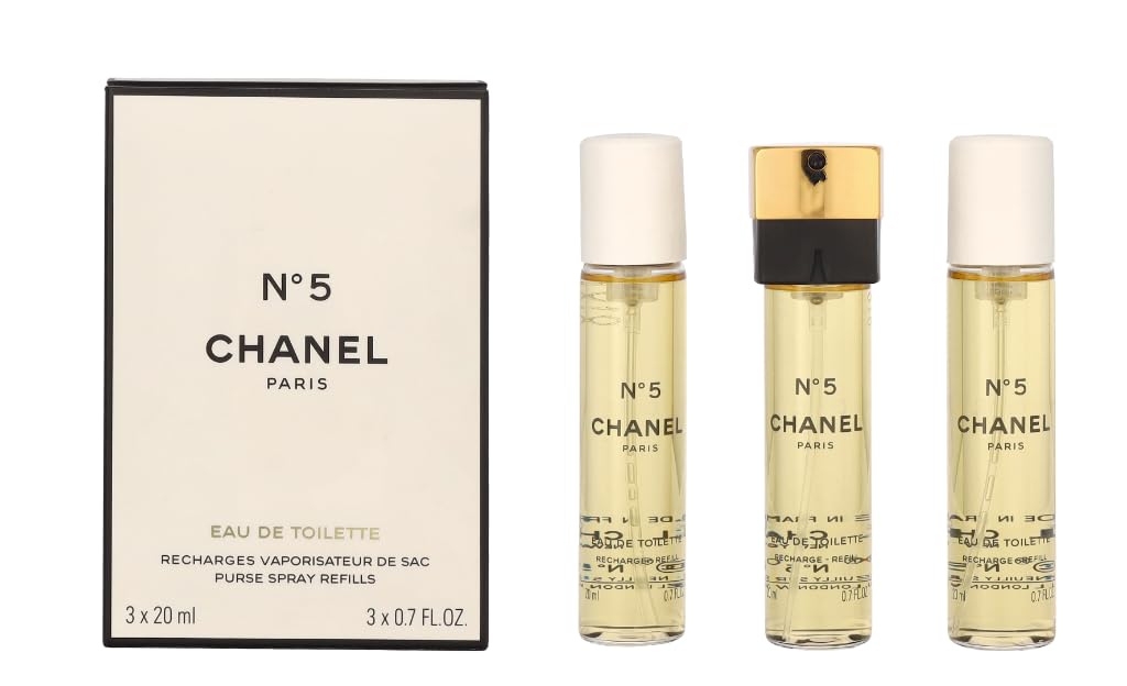 Chanel No. 5 pocket spray, 3 x 20 ml