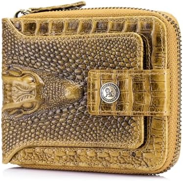Amazon.com: NEW GENUINE 100% CROCODILE ALLIGATOR HORNBACK LEATHER