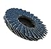 ABN Sandpaper Disc Set, 2in - T27 60 Grit High Density Zirconia Alumina 10pk Round Sander Flat Flap Round Sanding Pads
