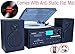 Boytone BT-28SPB, Bluetooth Classic Style Record Player Turntable with AM/FM Radio, Cassette Player, CD Player, 2 Separate Stereo Speakers, Record Vinyl, Radio, Cassette to MP3, SD Slot, USB, AUXthumb 1