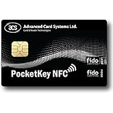 ACS Pocketkey+ FIDO2 Security Key NFC Card (FIDO, FIDO2, U2F), NFC (NFC)
