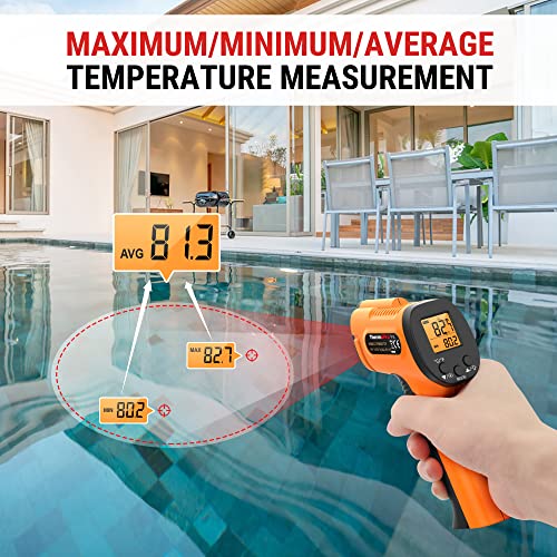 ThermoPro TP30 Digital Infrared Thermometer Gun Non Contact Laser